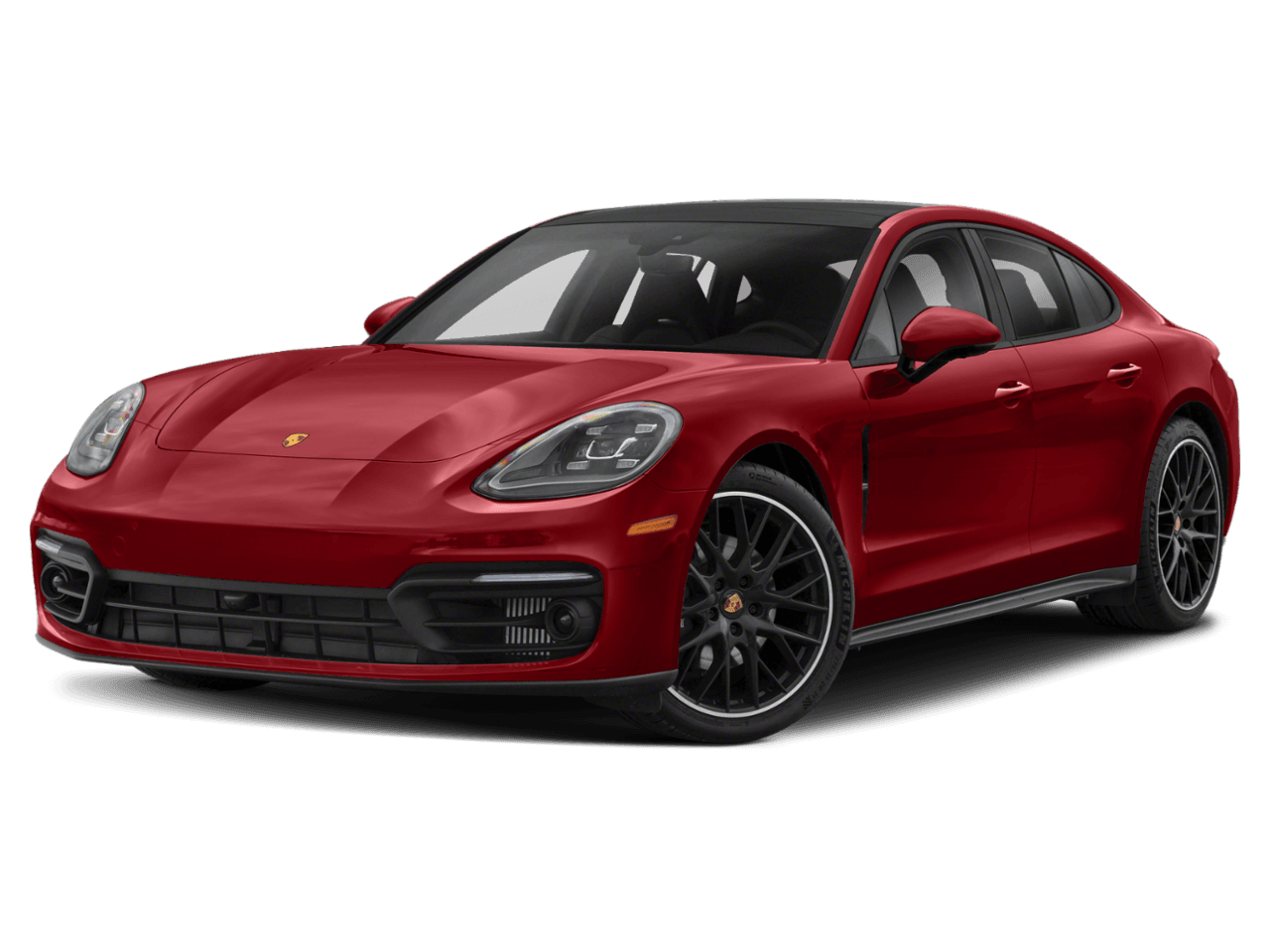 2022 Porsche Panamera 4 Executive - Front 3/4, facing to the left