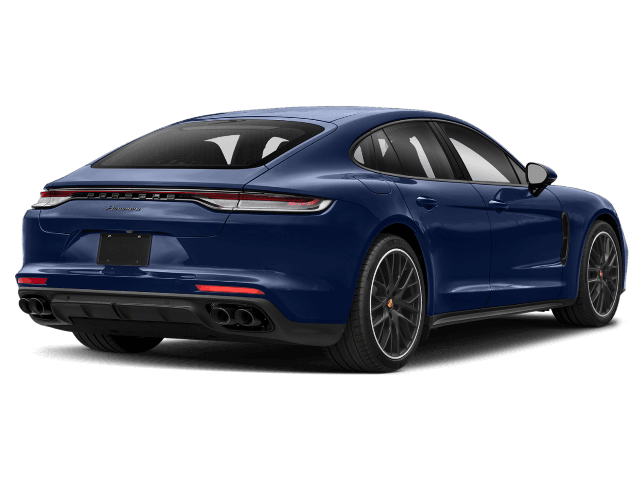 2022 Porsche Panamera GTS - Rear 3/4, facing to the right