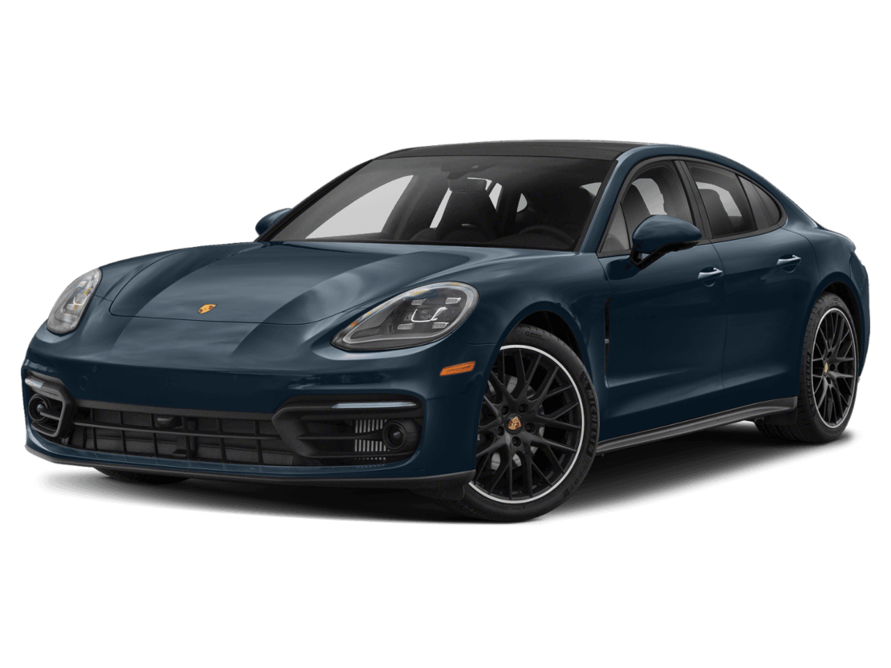 2022 Porsche Panamera Turbo S Executive - Front 3/4, facing to the left