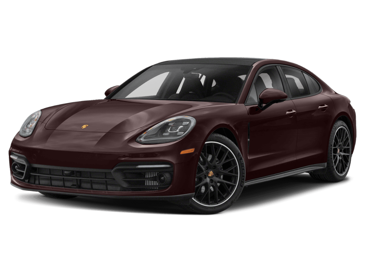 2022 Porsche Panamera Turbo S Executive - Front 3/4, facing to the left