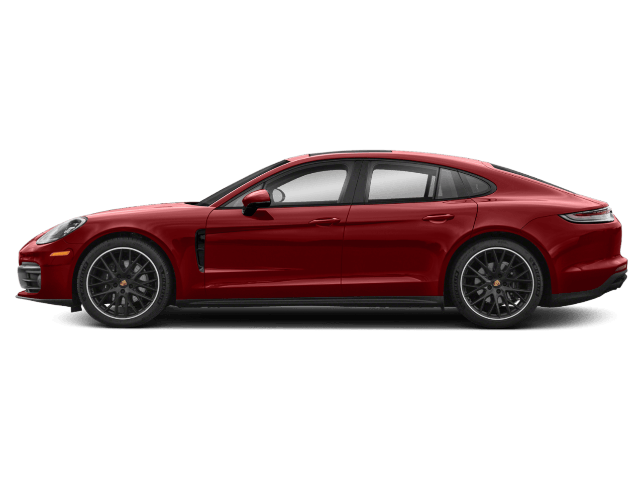 2022 Porsche Panamera Turbo S Executive - Profile, facing to the left