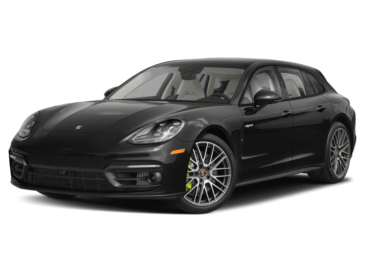 2022 Porsche Panamera 4 E-Hybrid - Front 3/4, facing to the left