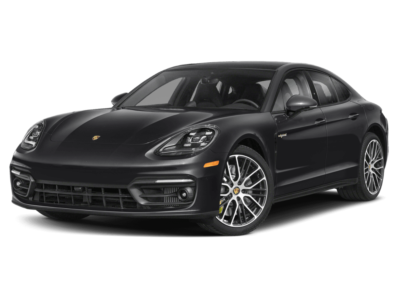 2022 Porsche Panamera 4 E-Hybrid - Front 3/4, facing to the left