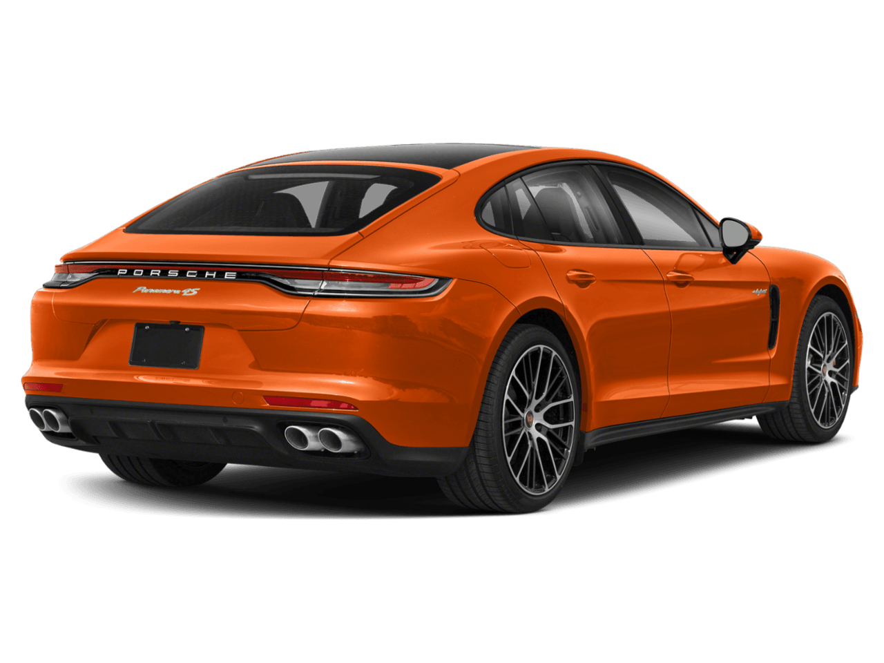 2022 Porsche Panamera 4 E-Hybrid Executive - Rear 3/4, facing to the right