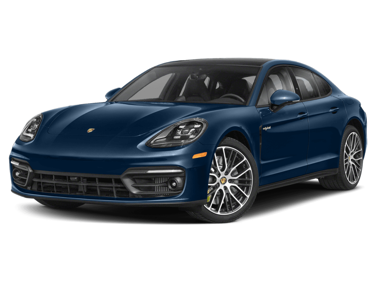 2022 Porsche Panamera 4S E-Hybrid - Front 3/4, facing to the left