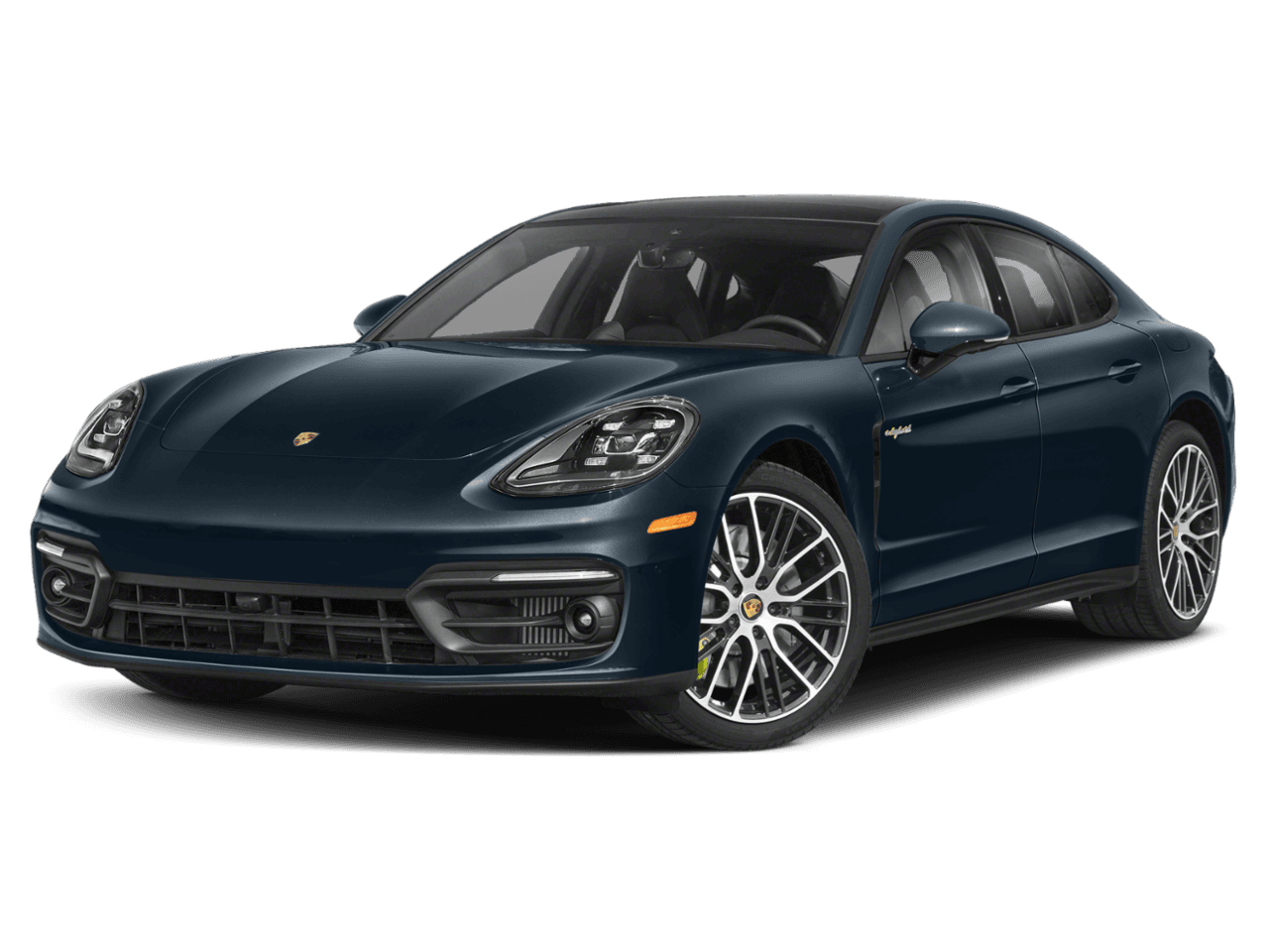2022 Porsche Panamera Turbo S E-Hybrid - Front 3/4, facing to the left
