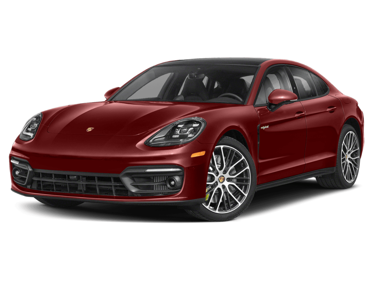 2022 Porsche Panamera Turbo S E-Hybrid - Front 3/4, facing to the left
