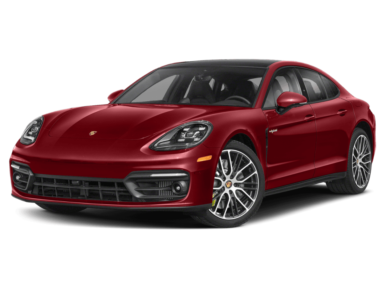 2022 Porsche Panamera Turbo S E-Hybrid - Front 3/4, facing to the left