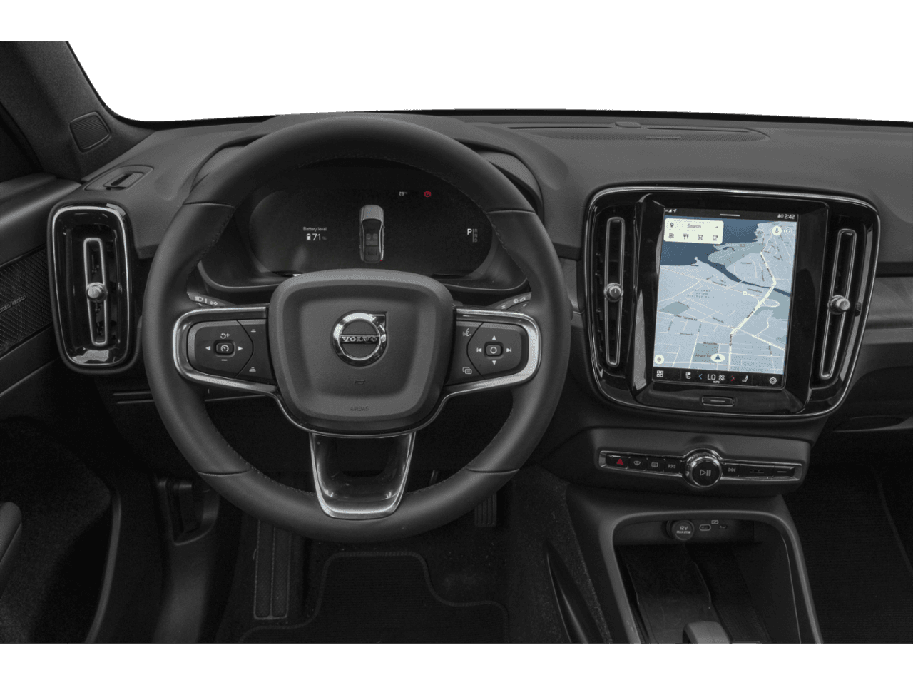 2022 Volvo C40 Recharge Pure Electric Ultimate - Interior Drivers Dash