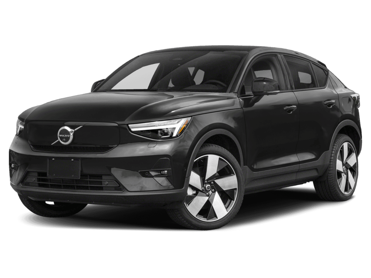 2022 Volvo C40 Recharge Pure Electric Ultimate - Front 3/4, facing to the left