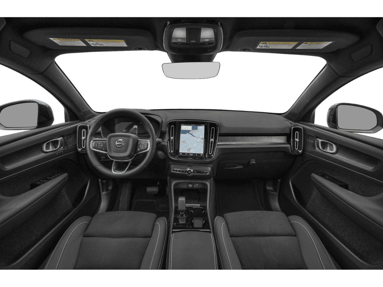 2022 Volvo C40 Recharge Pure Electric Ultimate - Interior Full Dash Basic