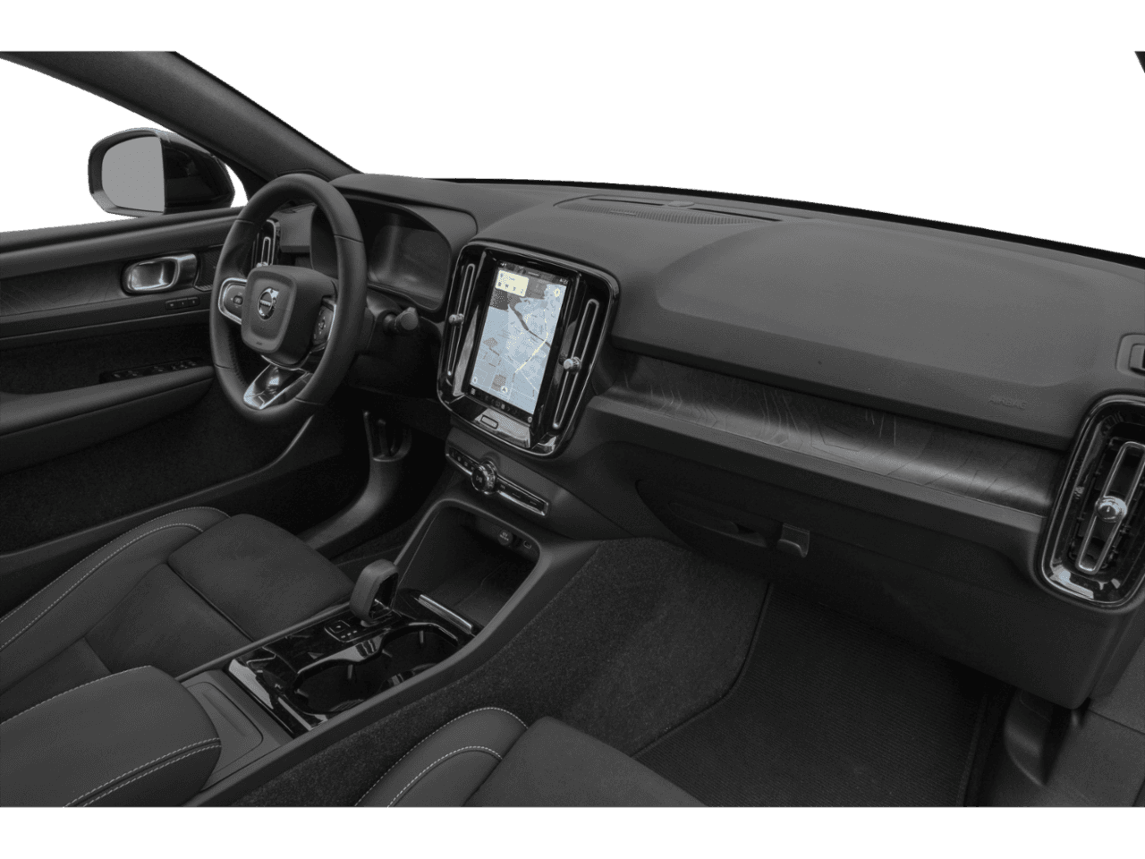 2022 Volvo C40 Recharge Pure Electric Ultimate - Interior Passenger Dash