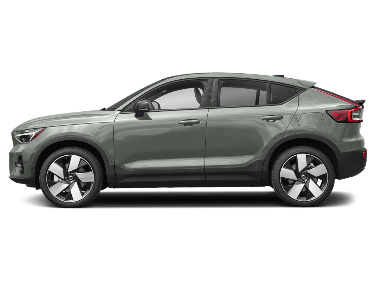 2022 Volvo C40 Recharge Pure Electric Ultimate - Profile, facing to the left