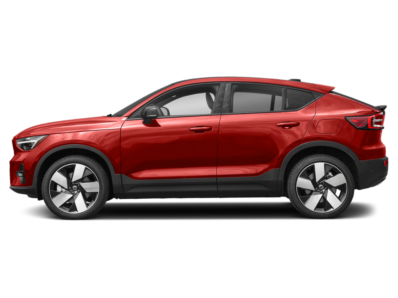 2022 Volvo C40 Recharge Pure Electric Ultimate - Profile, facing to the left