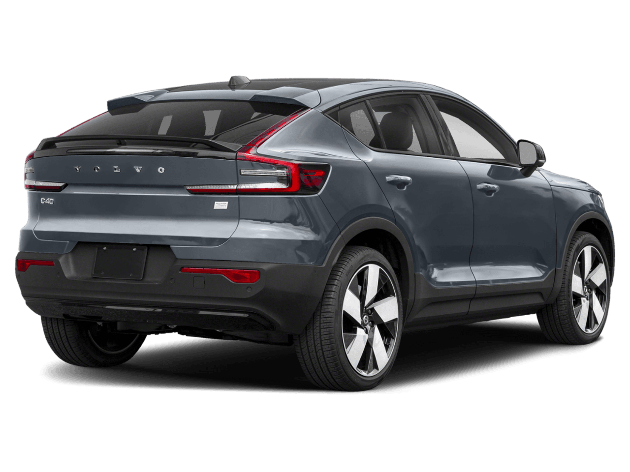 2022 Volvo C40 Recharge Pure Electric Ultimate - Rear 3/4, facing to the right