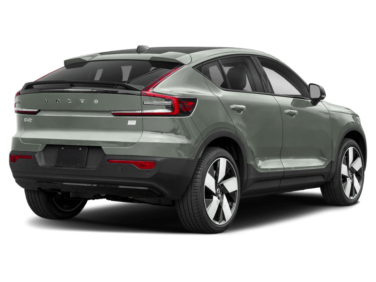 2022 Volvo C40 Recharge Pure Electric Ultimate - Rear 3/4, facing to the right