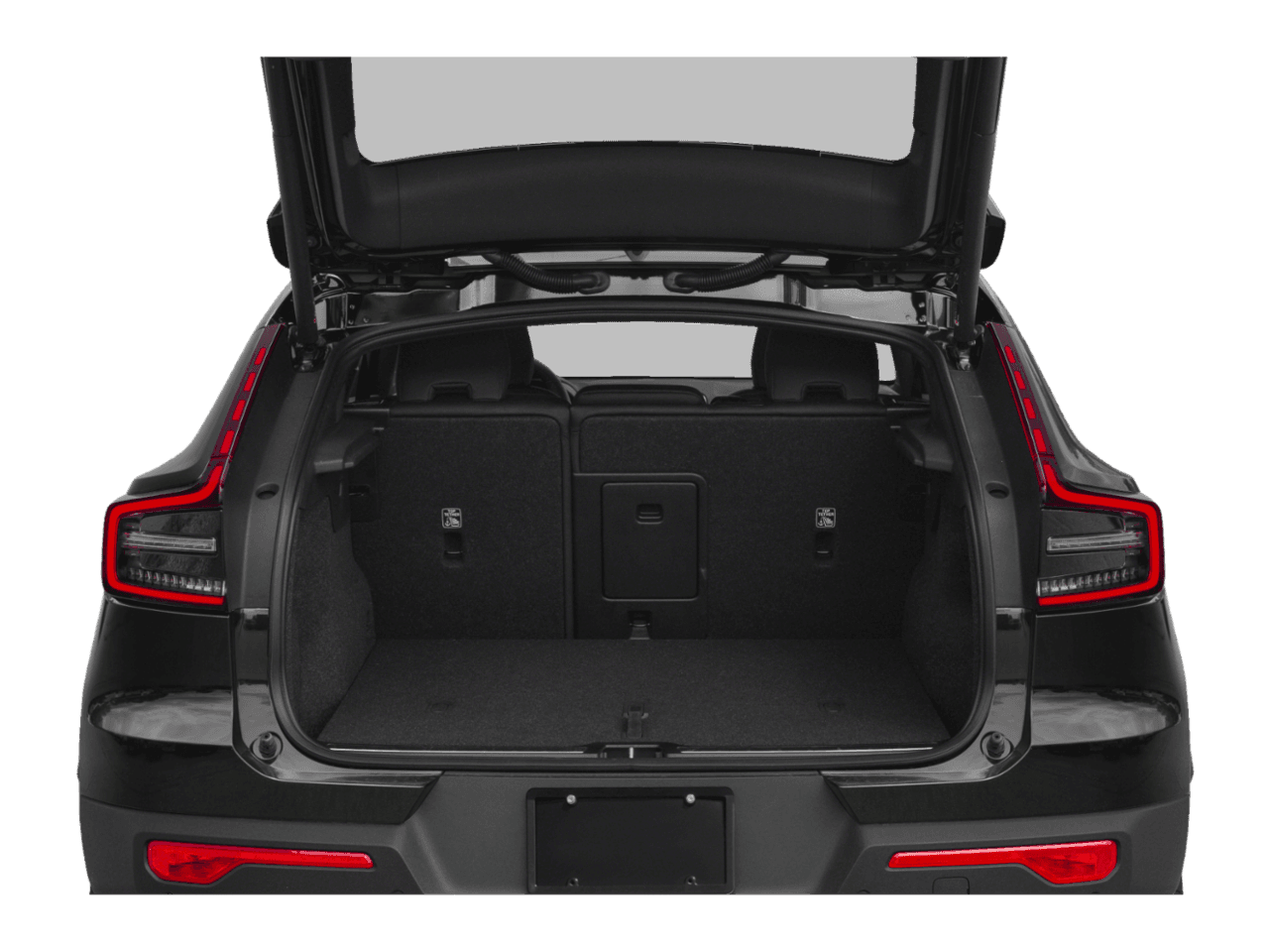 2022 Volvo C40 Recharge Pure Electric Ultimate - Interior Trunk with Hatch Open Feature