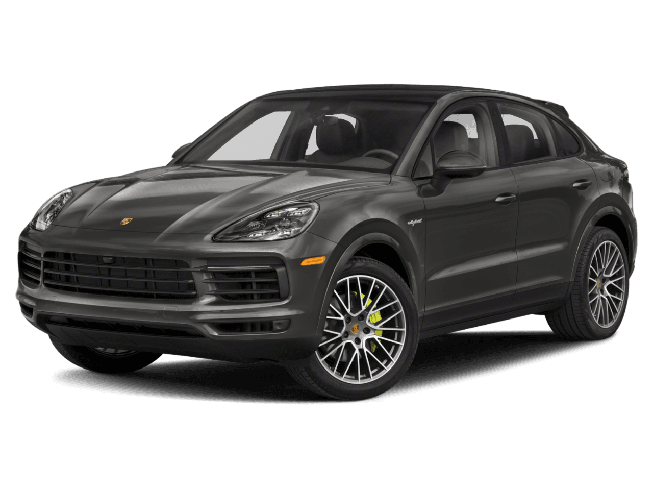 2022 Porsche Cayenne E-Hybrid - Front 3/4, facing to the left
