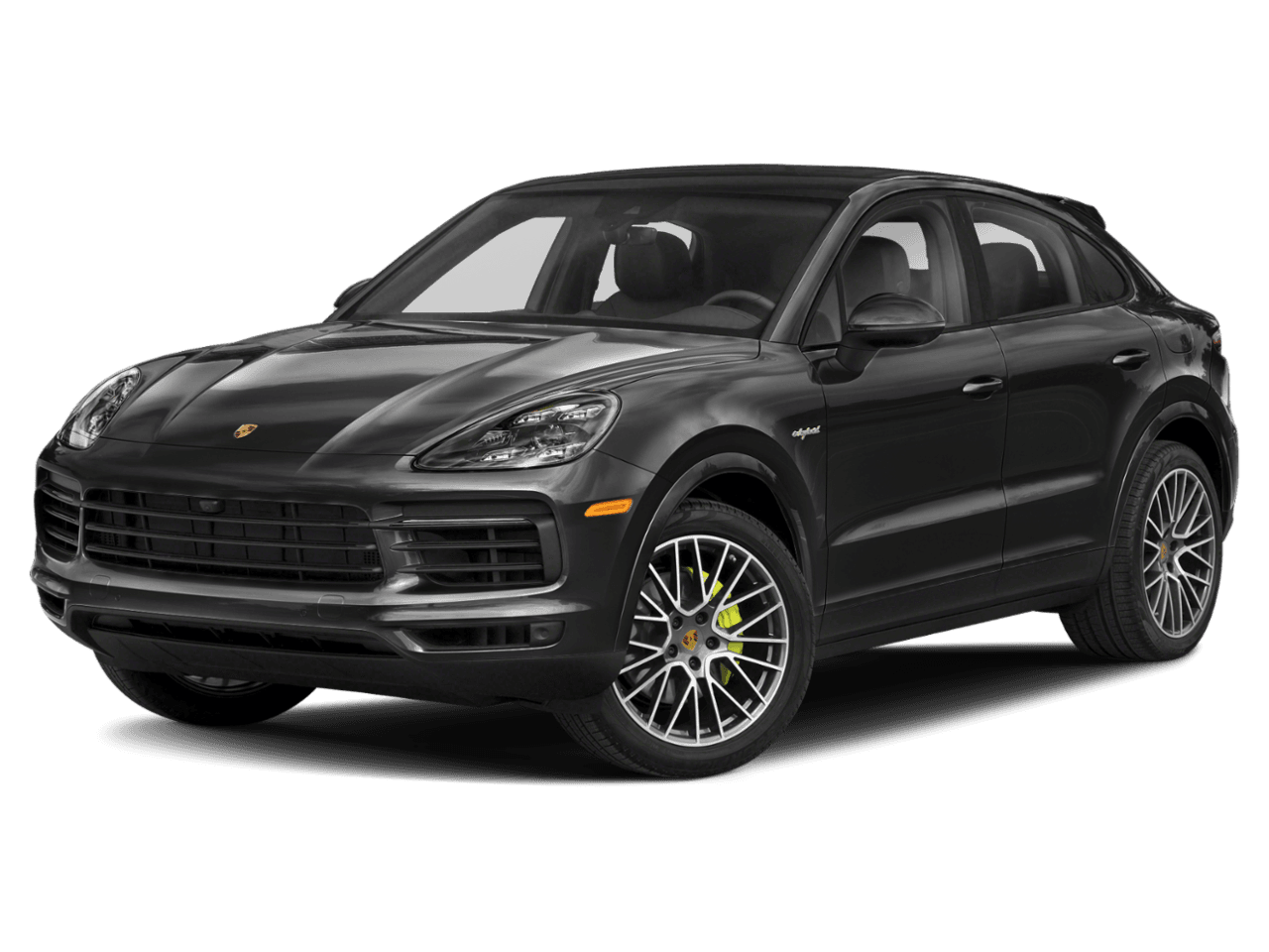 2022 Porsche Cayenne E-Hybrid - Front 3/4, facing to the left