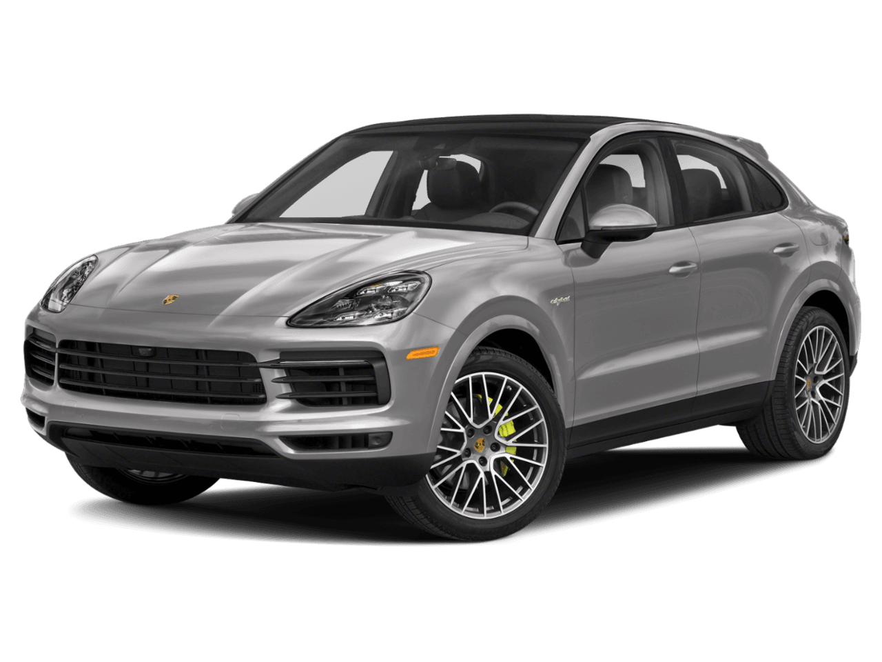 2022 Porsche Cayenne E-Hybrid - Front 3/4, facing to the left