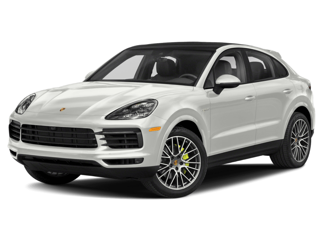 2022 Porsche Cayenne E-Hybrid - Front 3/4, facing to the left