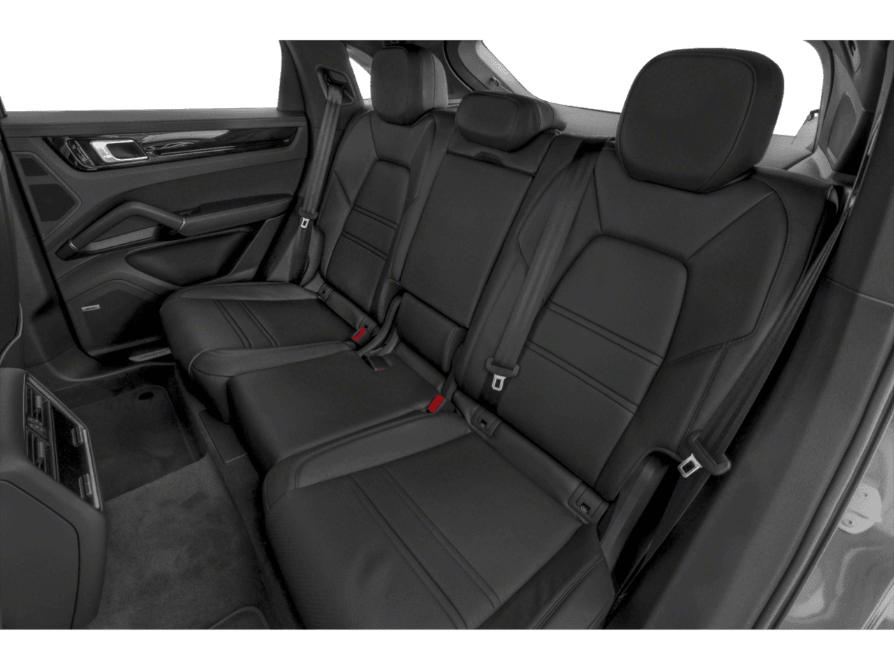 2022 Porsche Cayenne Turbo S E-Hybrid - Interior Rear seats
