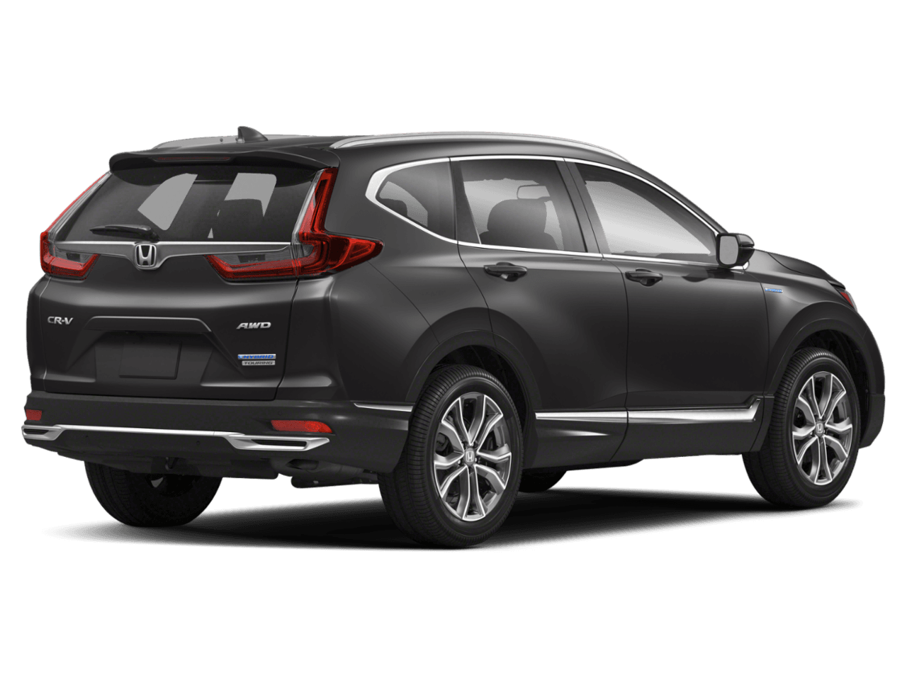 2022 Honda CR-V Hybrid Touring - Rear 3/4, facing to the right