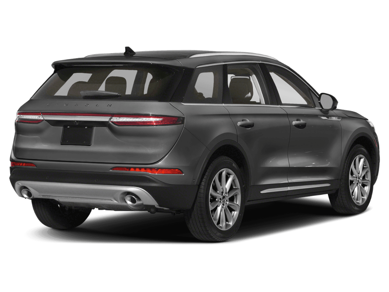 2022 Lincoln Corsair Standard - Rear 3/4, facing to the right