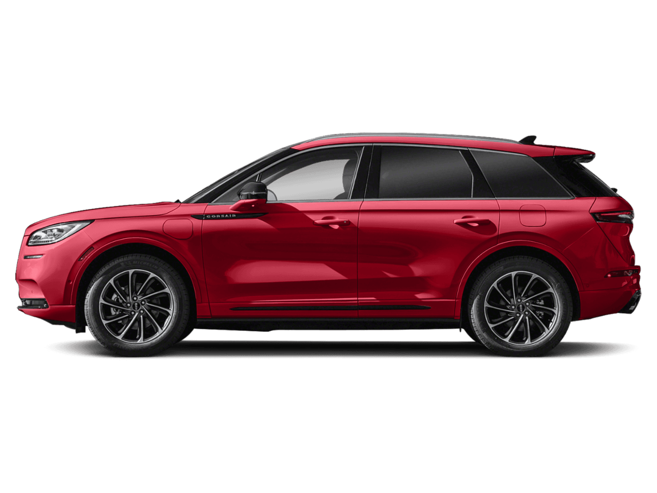 2022 Lincoln Corsair Grand Touring - Profile, facing to the left