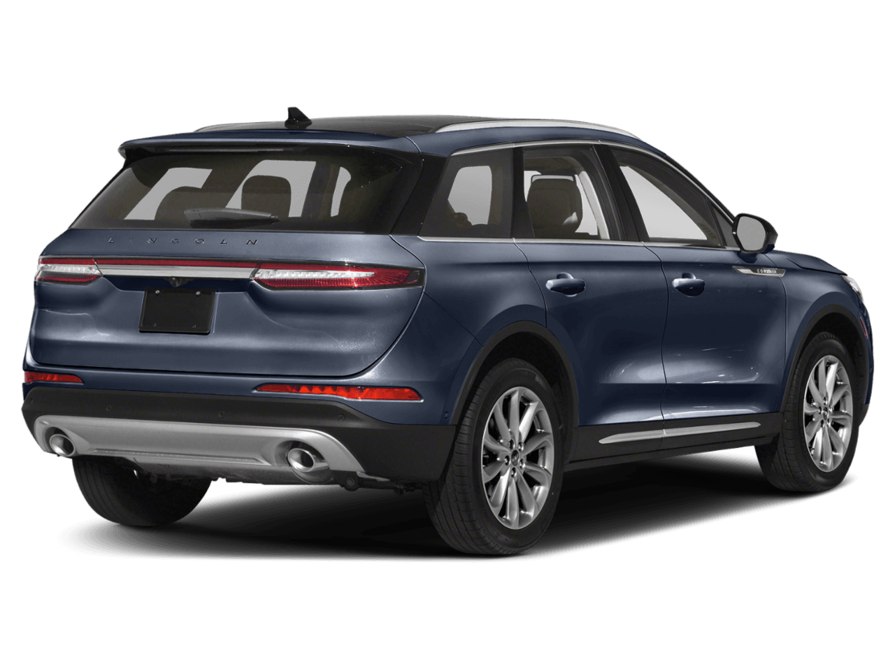 2022 Lincoln Corsair Standard - Rear 3/4, facing to the right