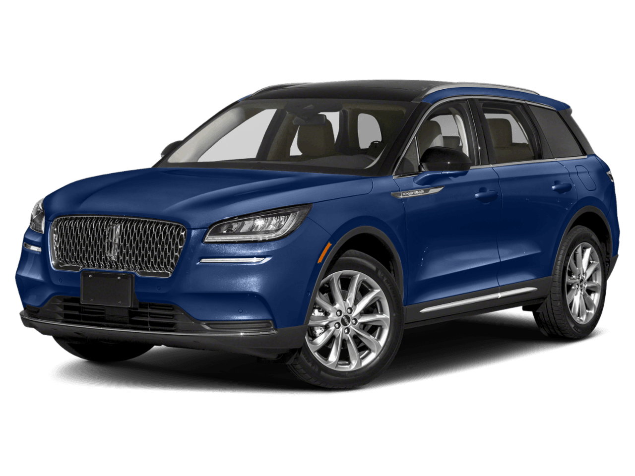 2022 Lincoln Corsair Reserve - Front 3/4, facing to the left