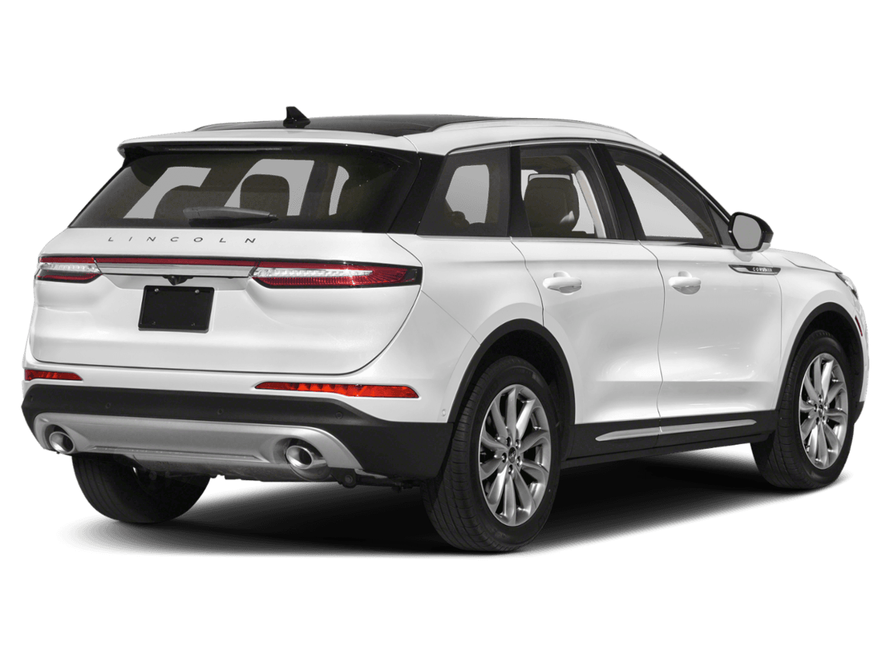 2022 Lincoln Corsair Reserve - Rear 3/4, facing to the right