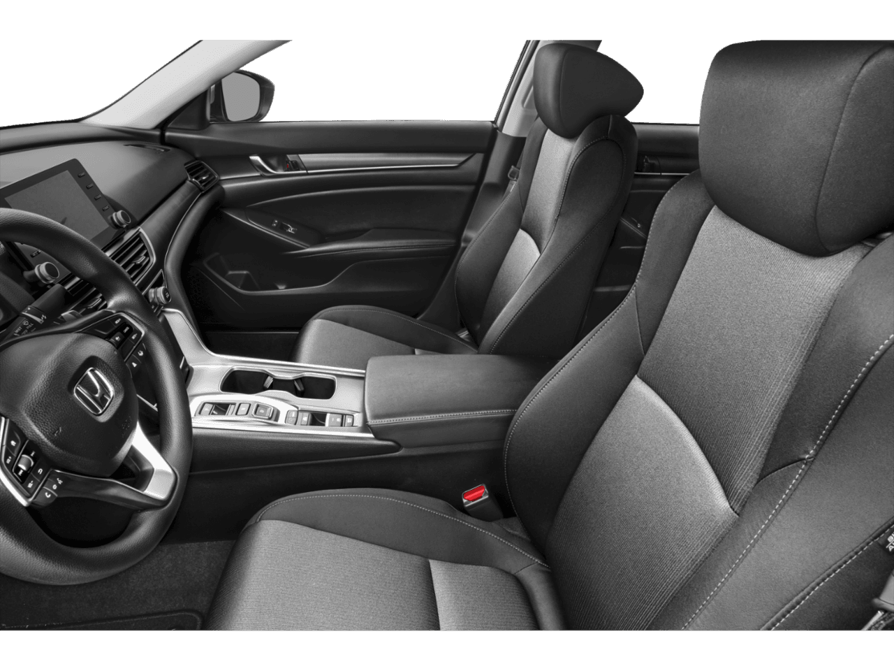 2022 Honda Accord Hybrid  - Interior Driver's Side with Door Open, Front Seat Feature