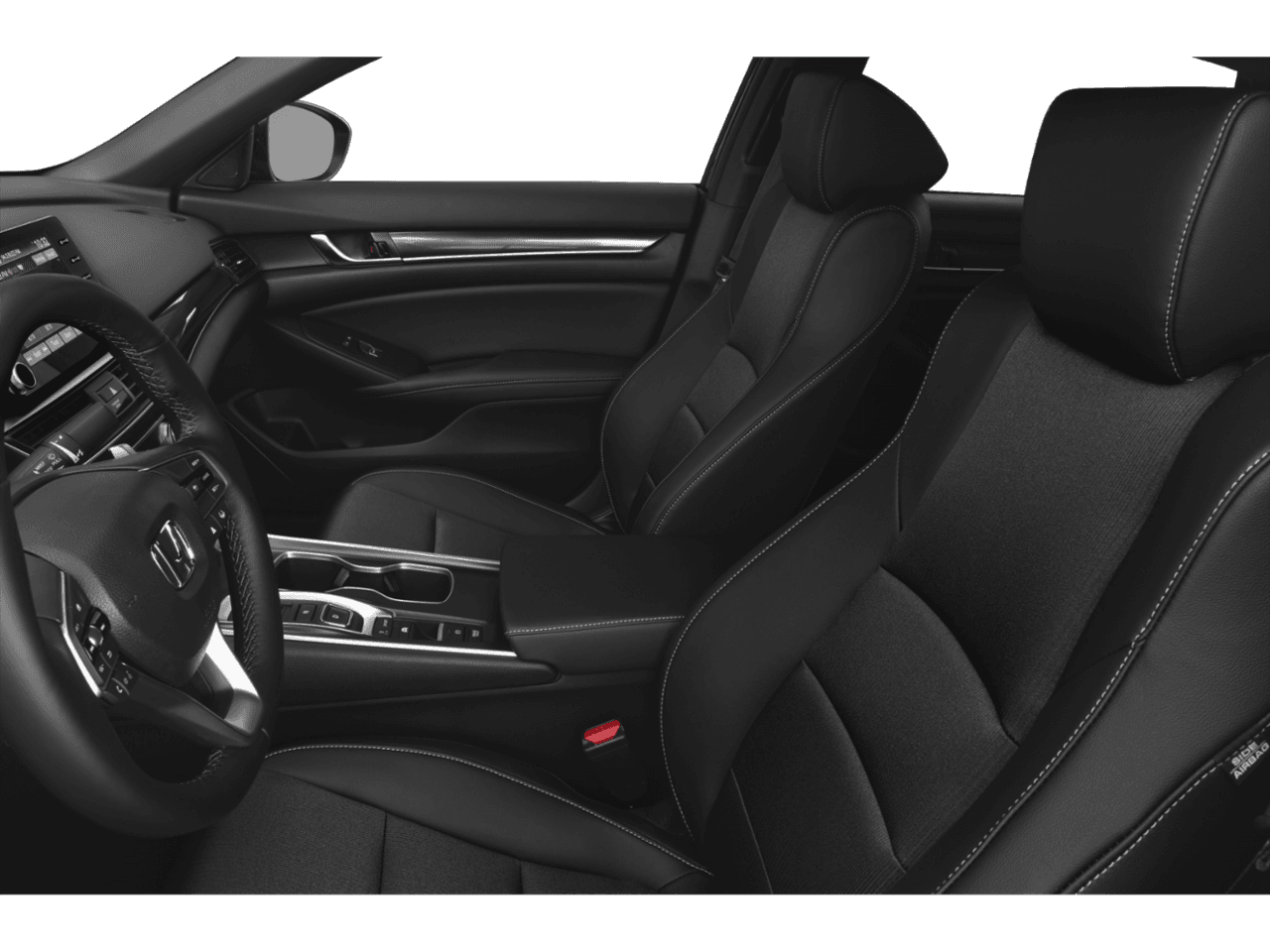 2022 Honda Accord Hybrid Sport - Interior Driver's Side with Door Open, Front Seat Feature