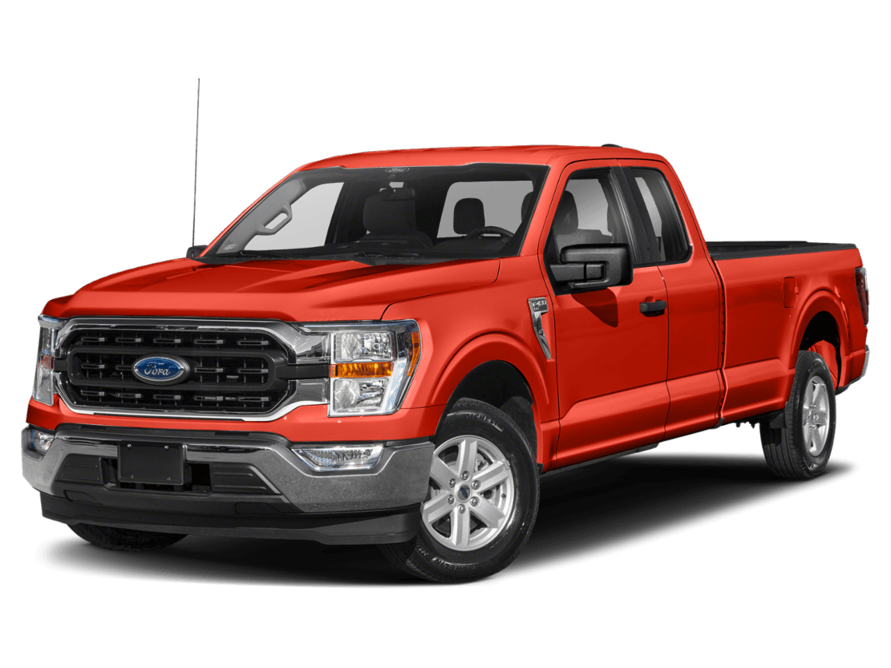 2022 Ford F-150 XLT - Front 3/4, facing to the left
