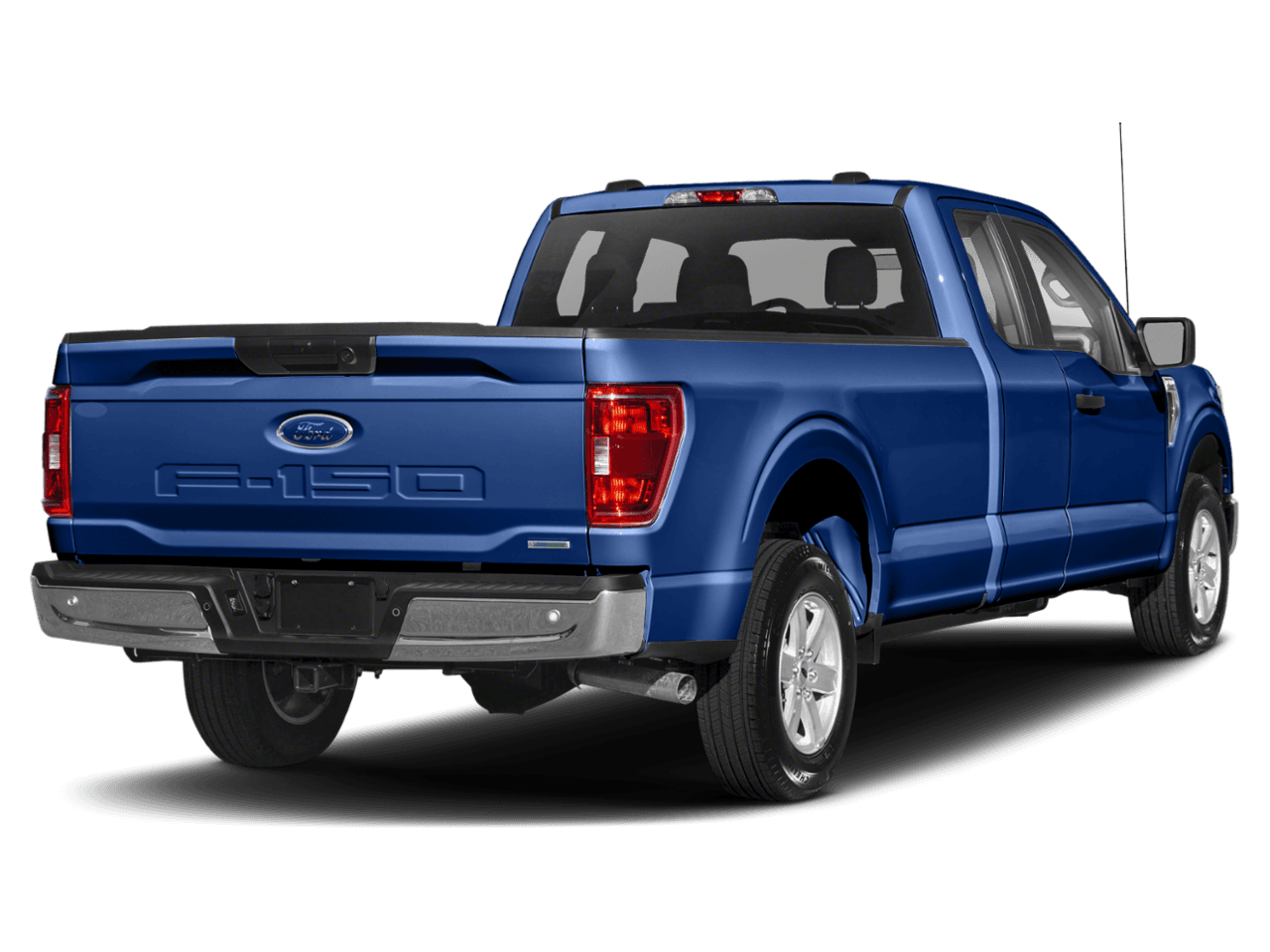 2022 Ford F-150 XLT - Rear 3/4, facing to the right