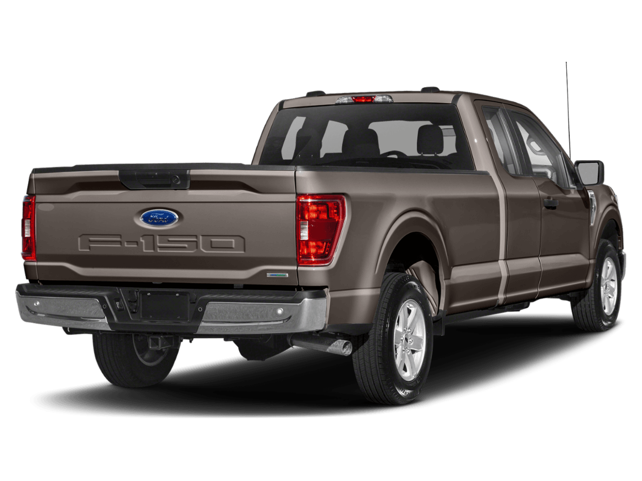 2022 Ford F-150 XLT - Rear 3/4, facing to the right