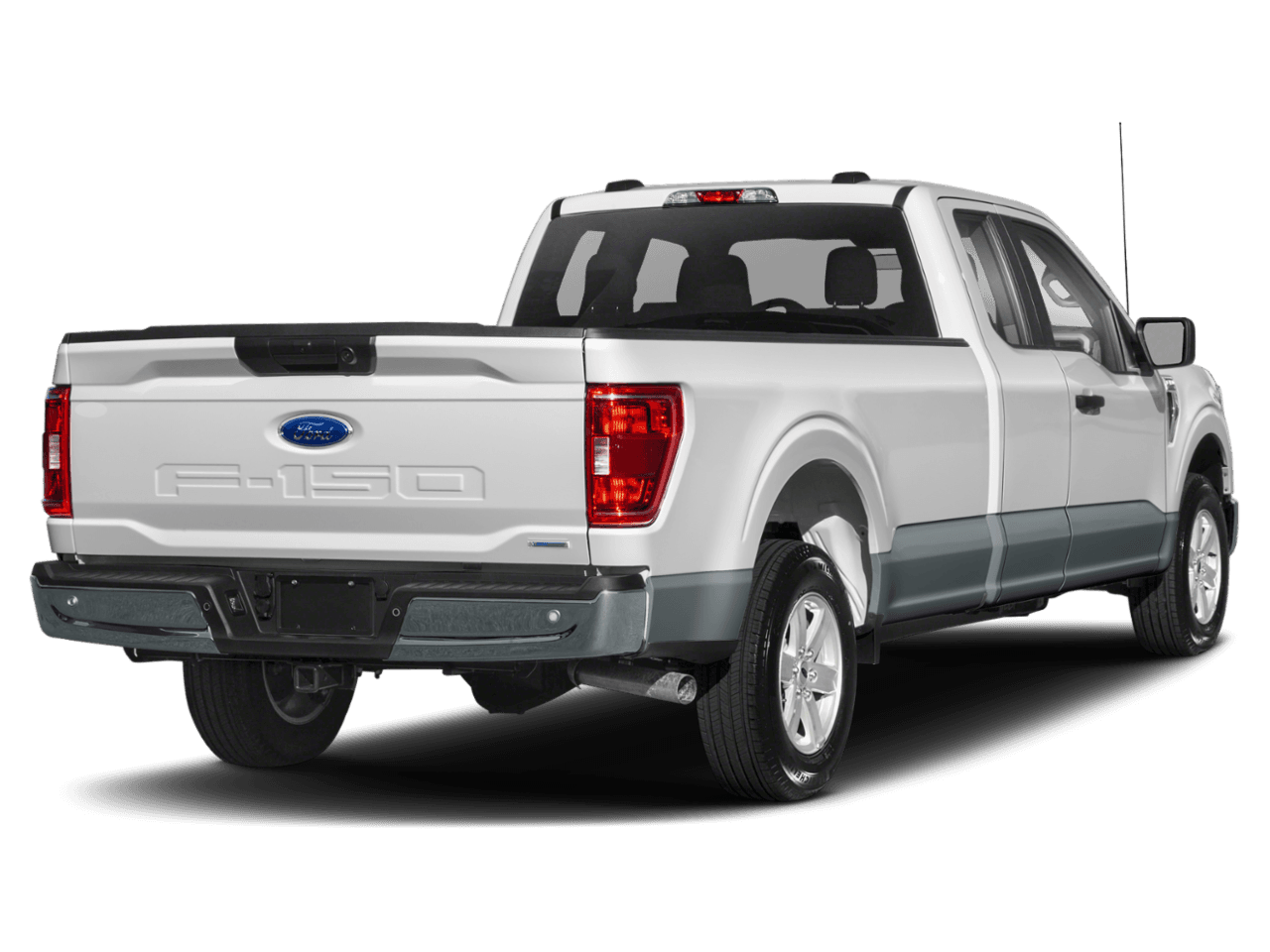 2022 Ford F-150 XLT - Rear 3/4, facing to the right