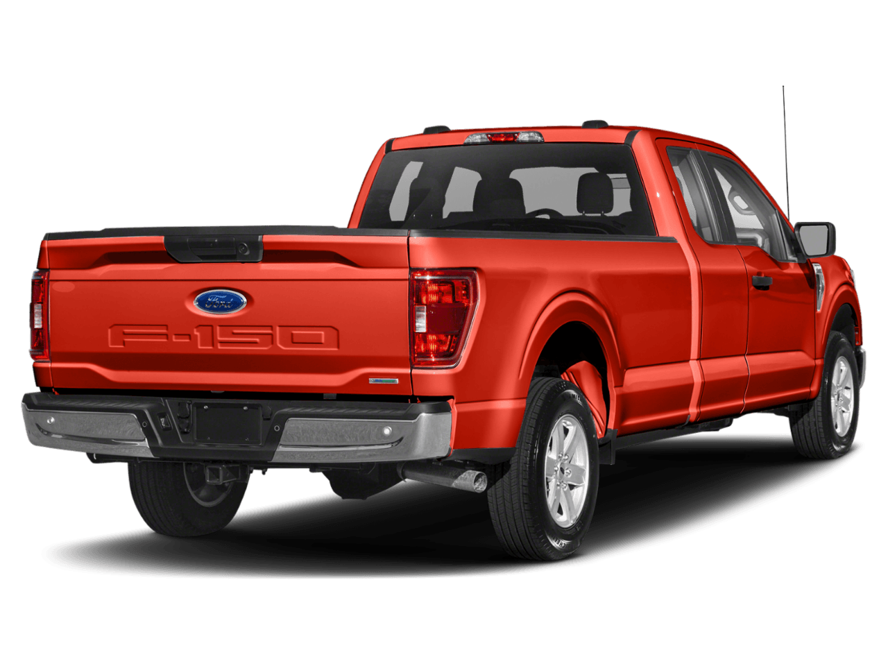 2022 Ford F-150 XLT - Rear 3/4, facing to the right
