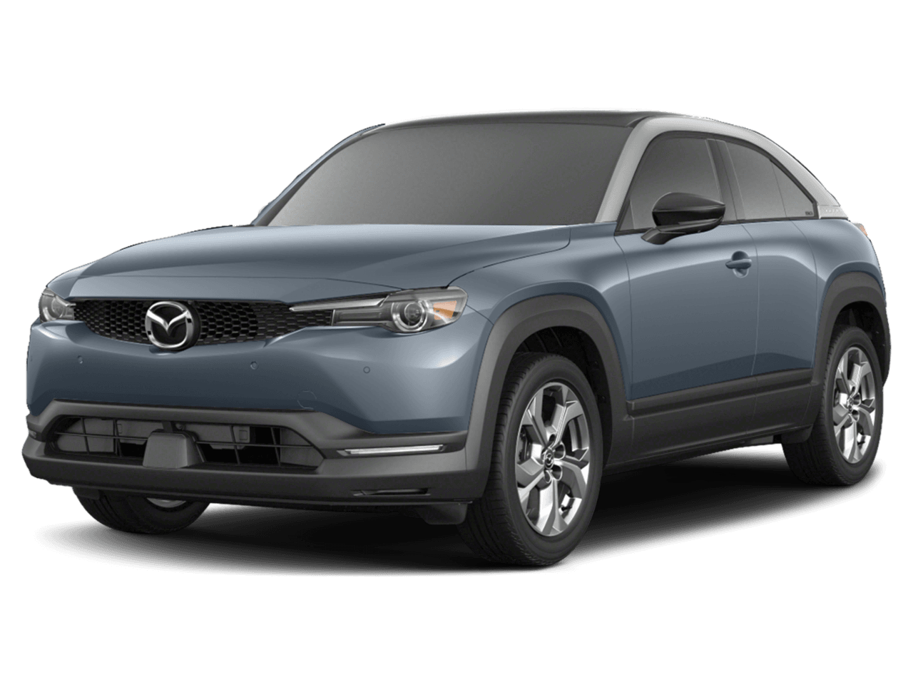 2022 Mazda MX-30 Premium Plus Package - Front 3/4, facing to the left