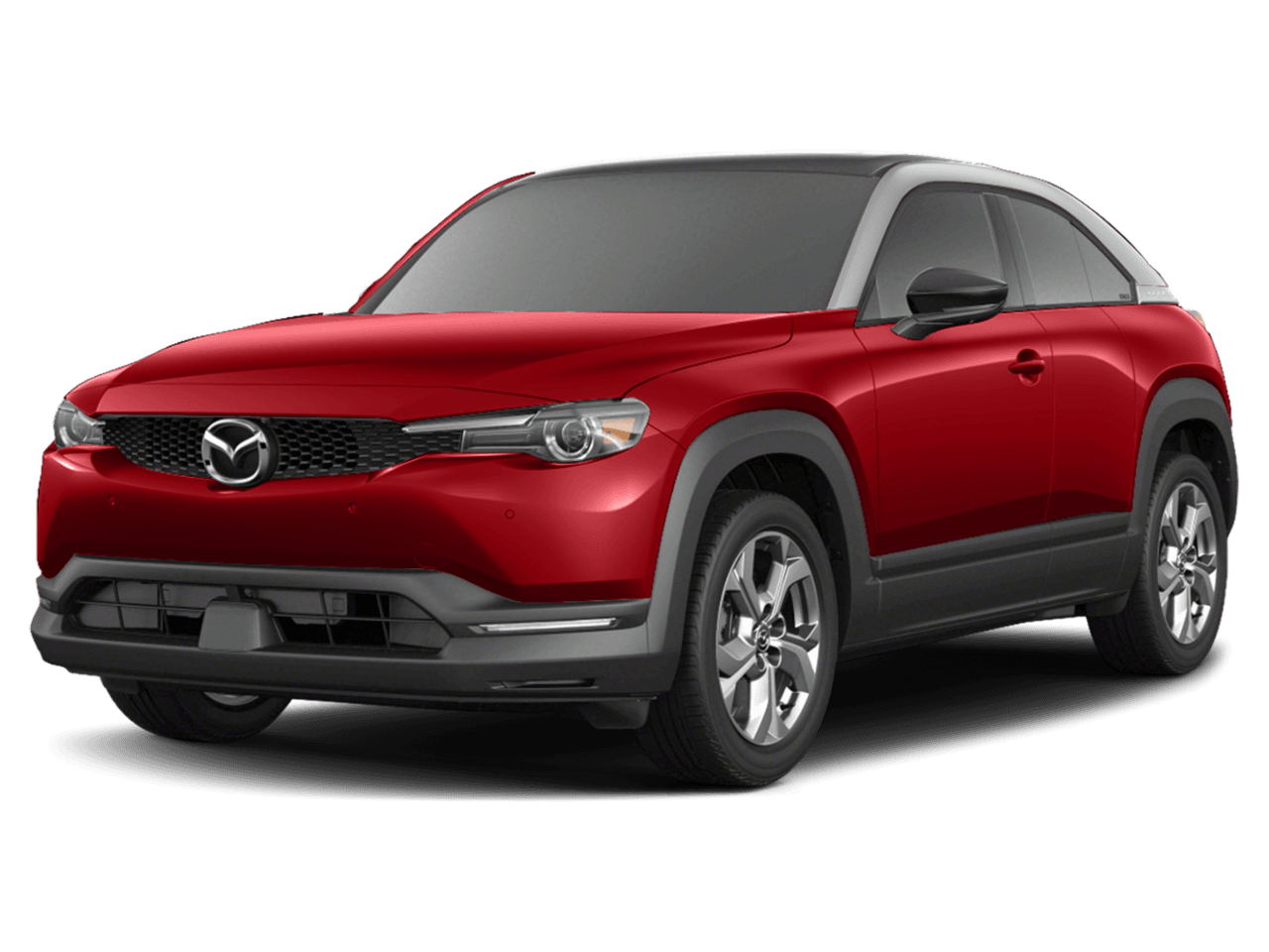 2022 Mazda MX-30 Premium Plus Package - Front 3/4, facing to the left