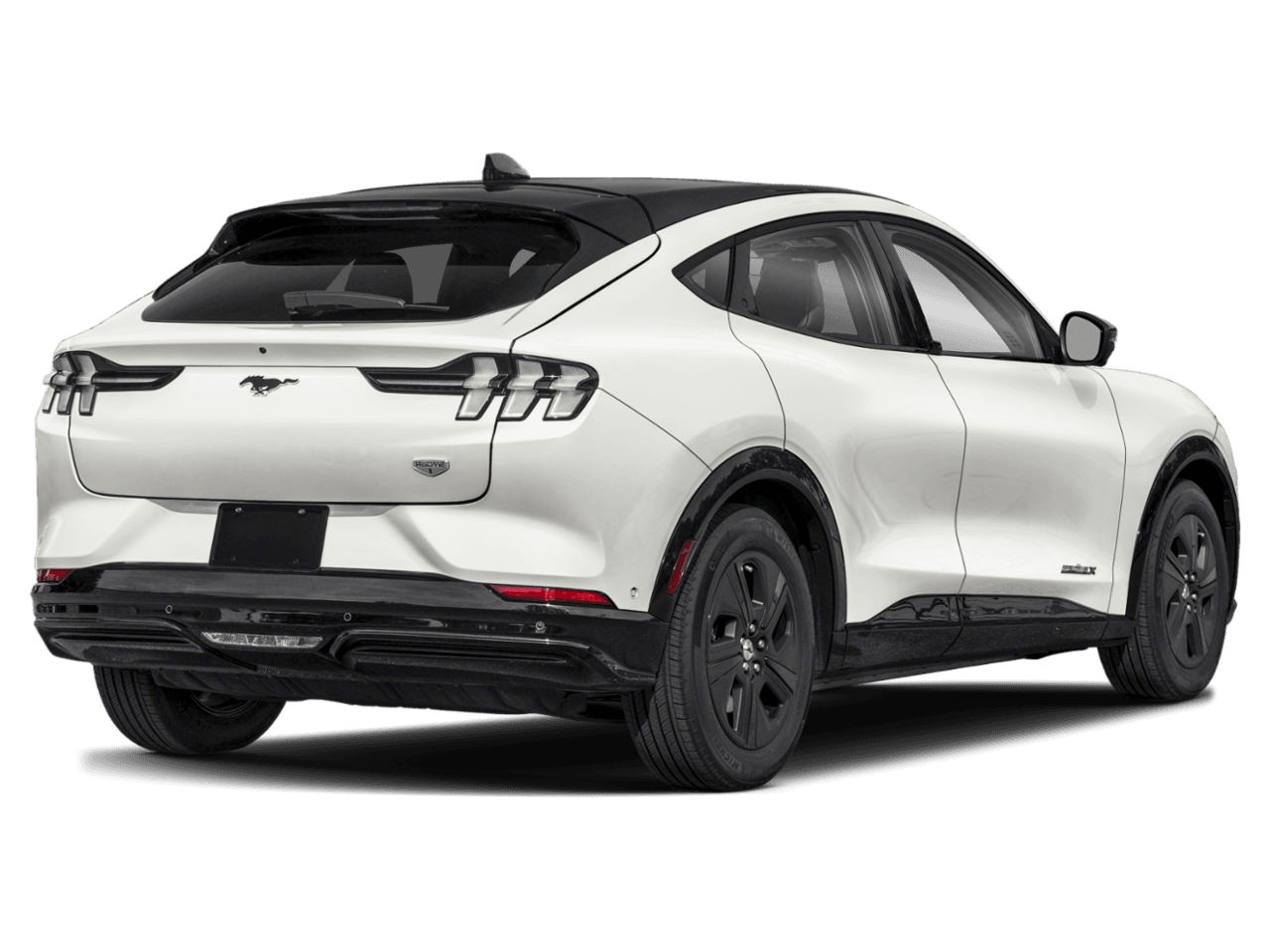 2022 Ford Mustang Mach-E Select - Rear 3/4, facing to the right