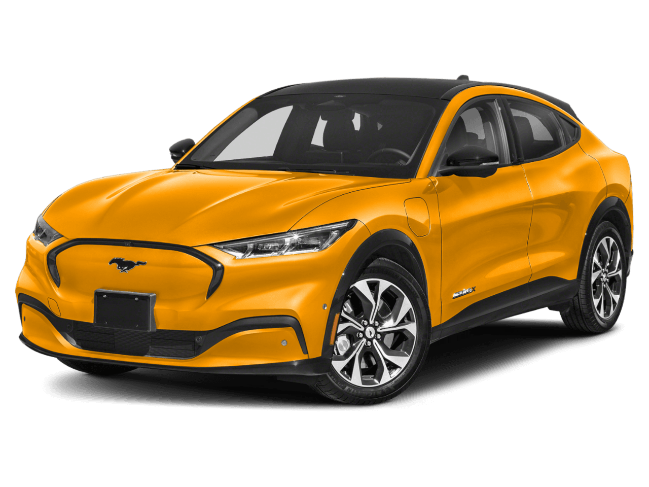 2022 Ford Mustang Mach-E Premium - Front 3/4, facing to the left