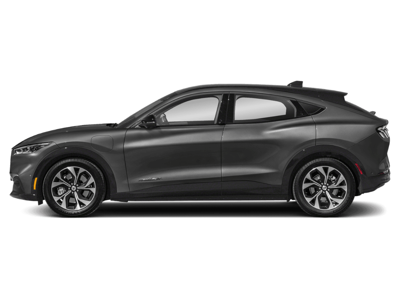 2022 Ford Mustang Mach-E Premium - Profile, facing to the left