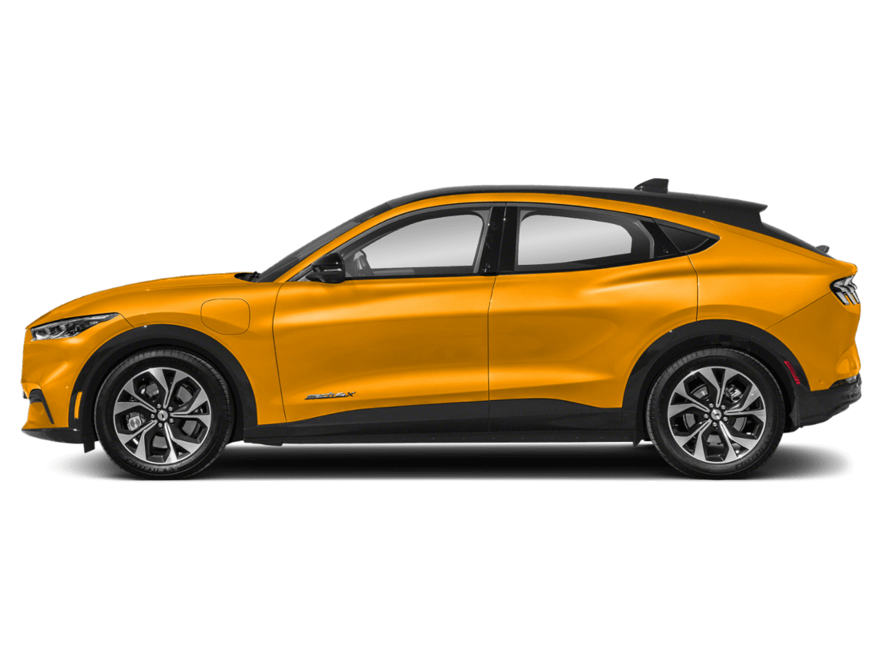 2022 Ford Mustang Mach-E Premium - Profile, facing to the left