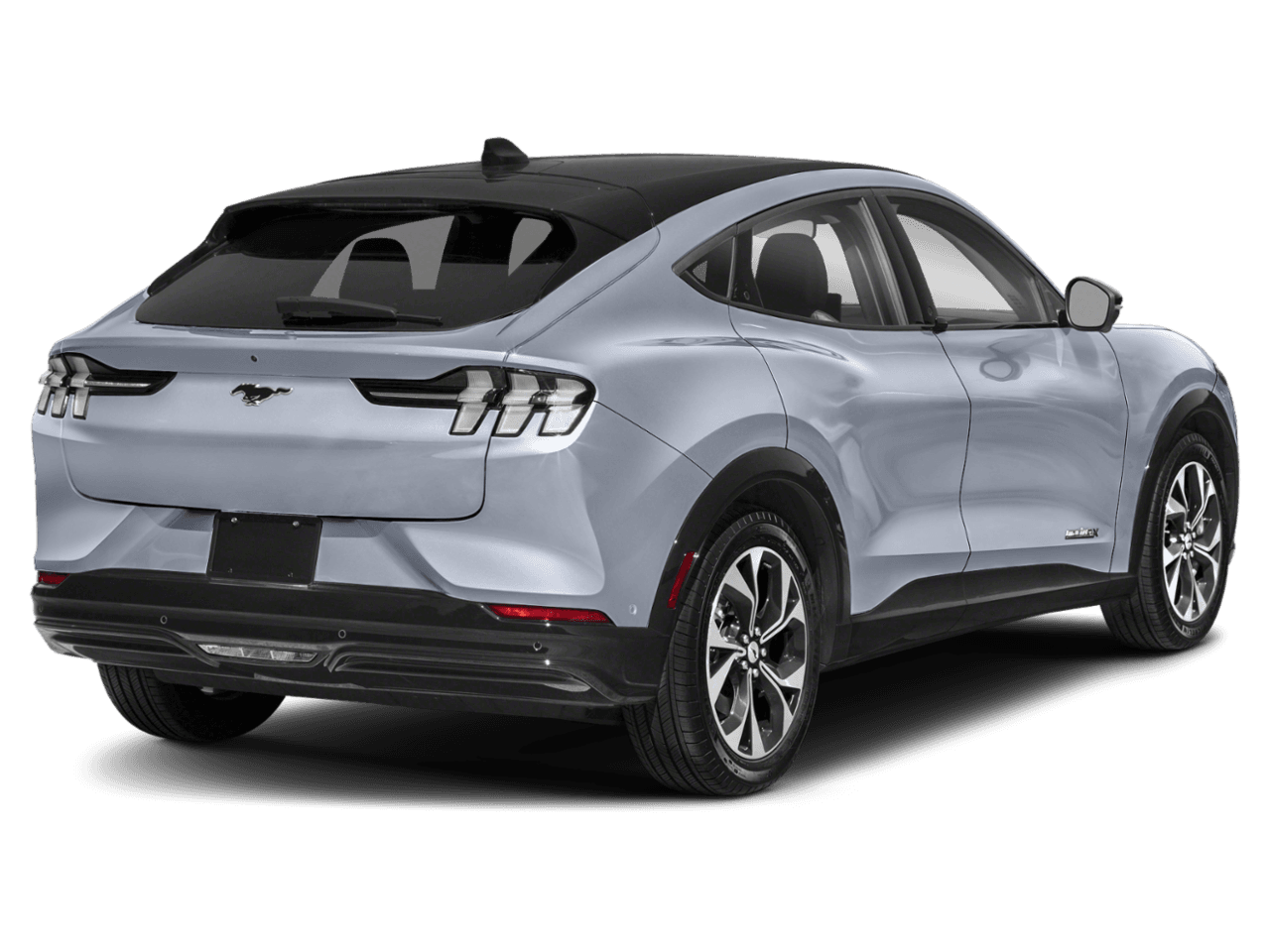 2022 Ford Mustang Mach-E Premium - Rear 3/4, facing to the right