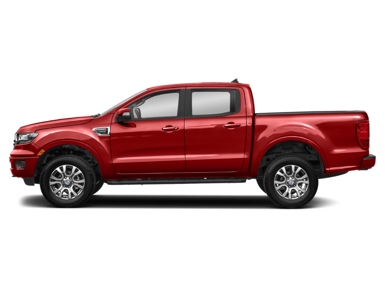 2022 Ford Ranger LARIAT - Profile, facing to the left