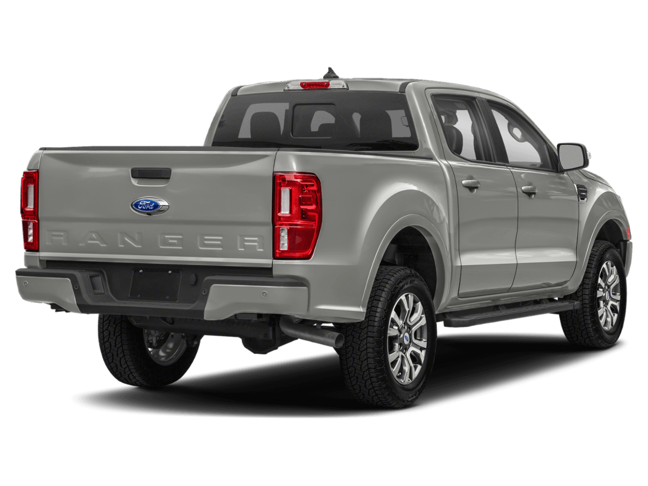 2022 Ford Ranger LARIAT - Rear 3/4, facing to the right