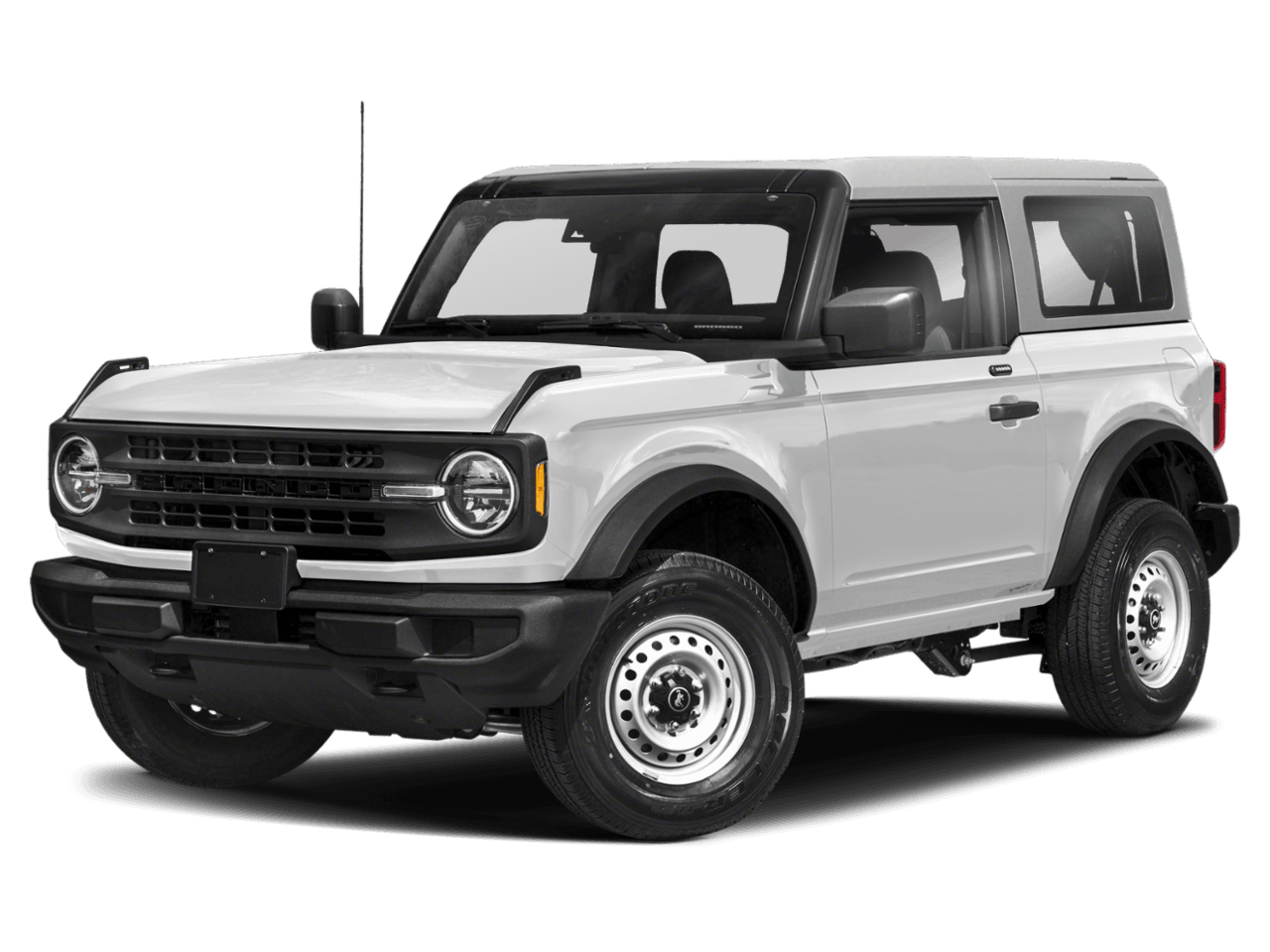 2022 Ford Bronco Base - Front 3/4, facing to the left