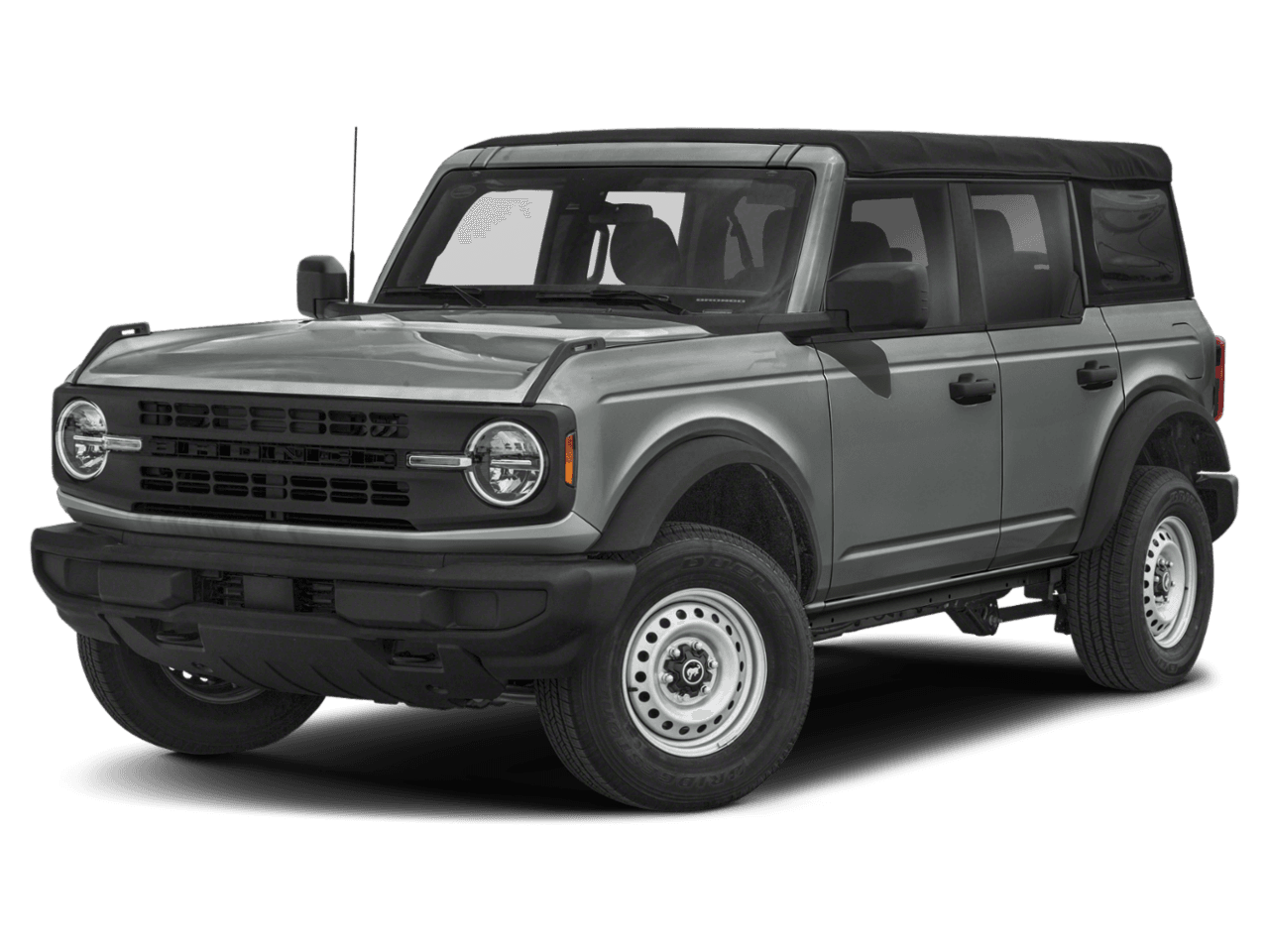 2022 Ford Bronco Base - Front 3/4, facing to the left